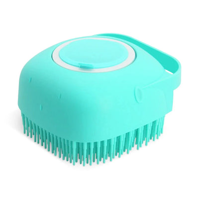 Pet Shampoo Dispenser Massage Brush - naftus